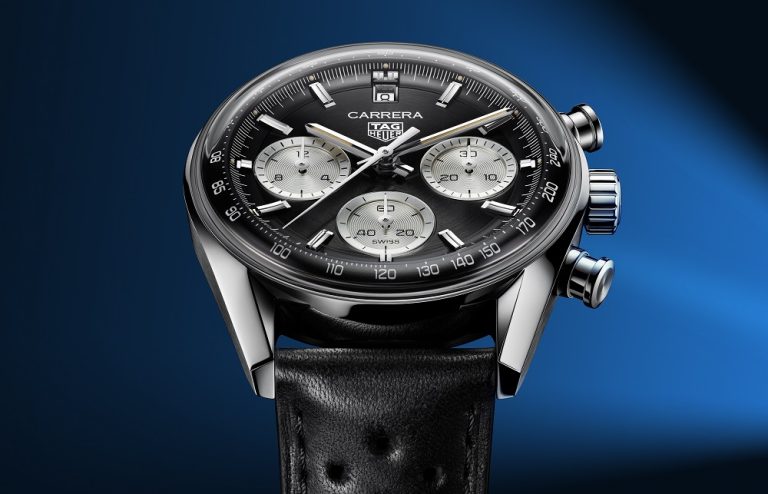 TAG Heuer Carrera Chronograph with Black dial - Imagery courtesy of TAG Heuer