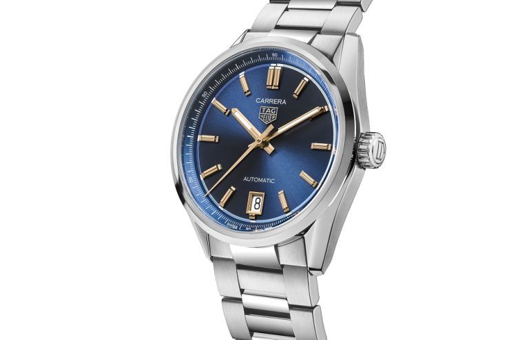 TAG Heuer Carrera Date with Blue dial - Imagery courtesy of TAG Heuer