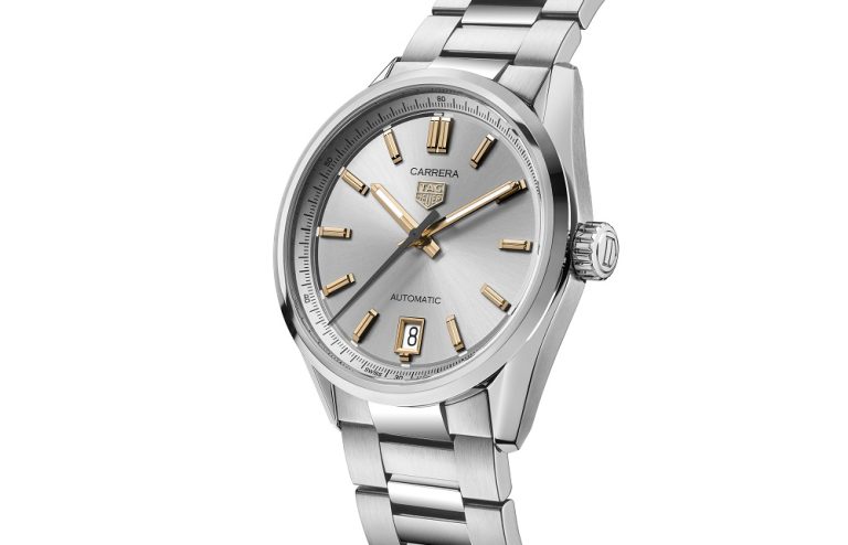 TAG Heuer Carrera Date with Silver dial - Imagery courtesy of TAG Heuer