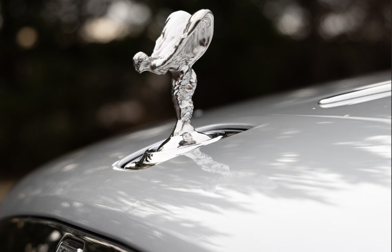The Spirit of Ecstasy on the Rolls Royce Ghost - EQ 4