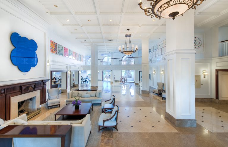 The Hamilton Princess Hotel & Beach Club lobby - Imagery courtesy of The Hamilton Princess Hotel & Beach Club