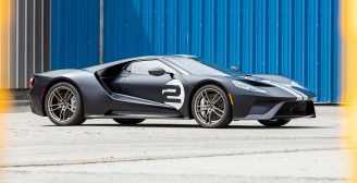 2017 Ford GT ’66 Heritage Series. Photo courtesy of Bonhams.